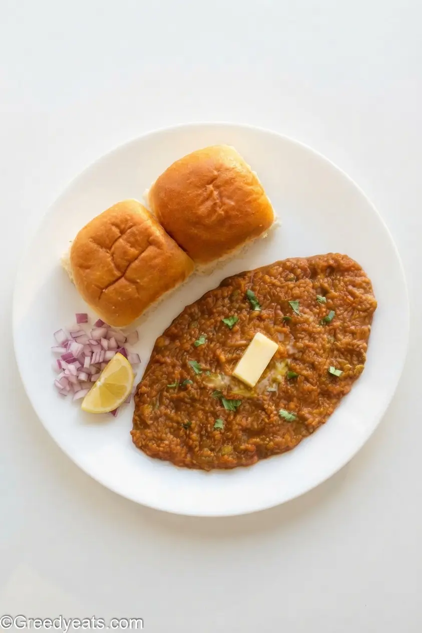 Chole Bhature North Indian dish at Kissan Restaurant Edmonton