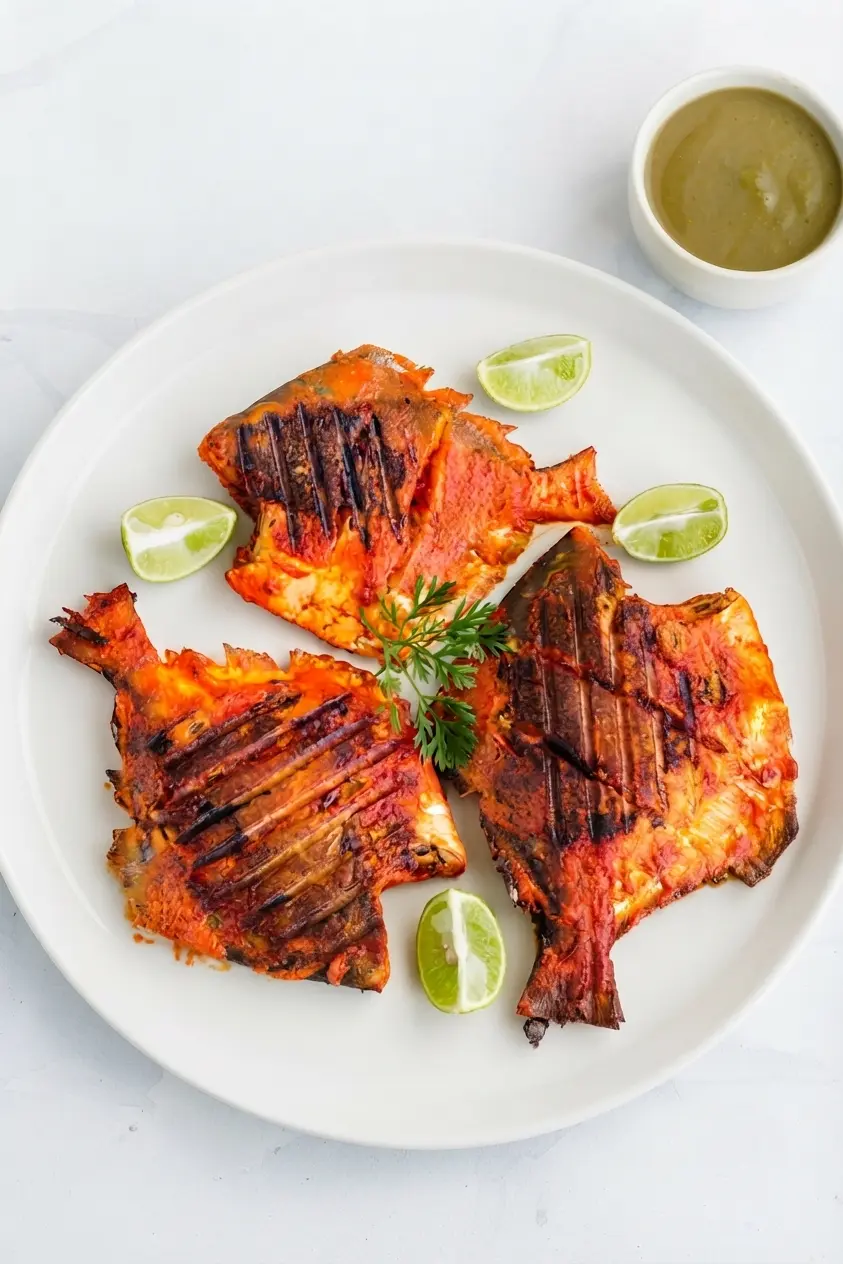 Tandoori specialties at Kissan Restaurant & Sweets in Tamarack, Edmonton, AB